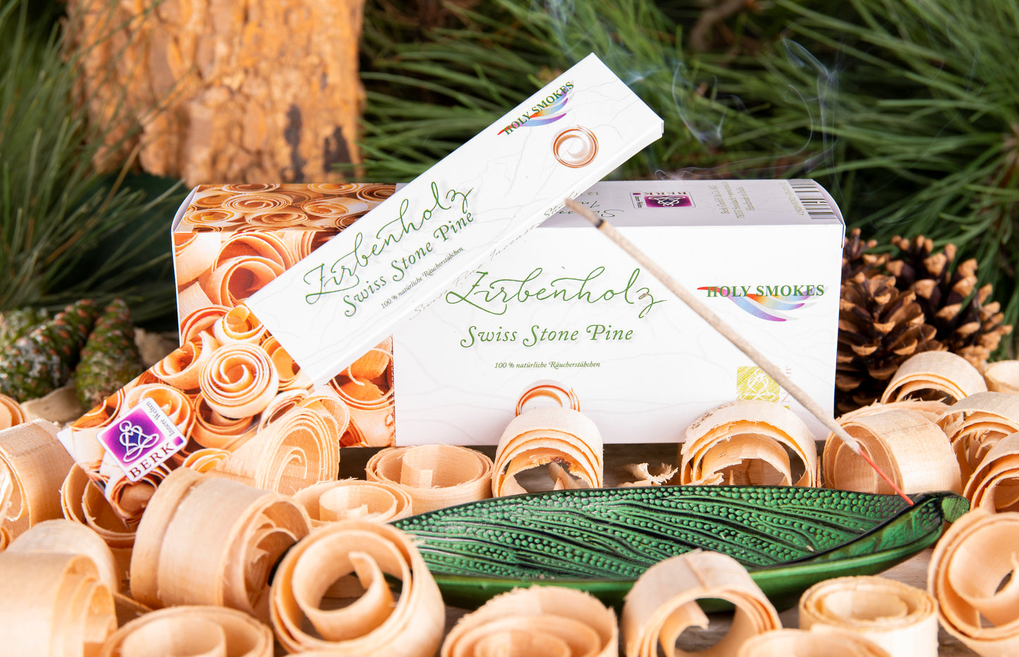 Zirbenholz Räucherstäbchen - Natur Magie