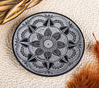 Stäbchenhalter Mandala, klein Speckstein - Natur Magie