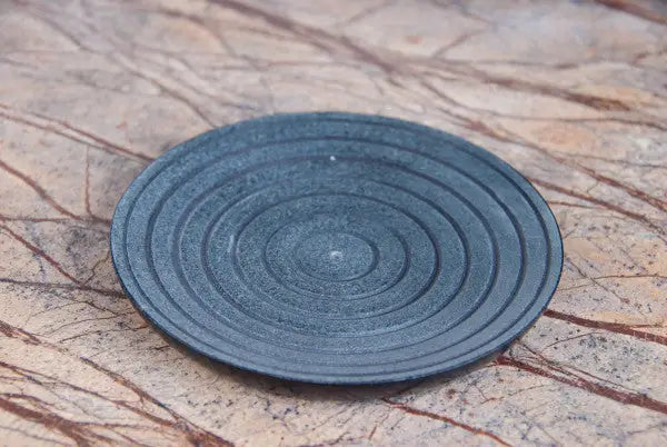 Räucherstäbchenhalter CIRCLE aus Speckstein - Natur Magie