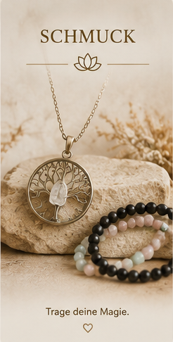 Edelsteinschmuck & Esoterikschmuck – Schmuck mit Bedeutung