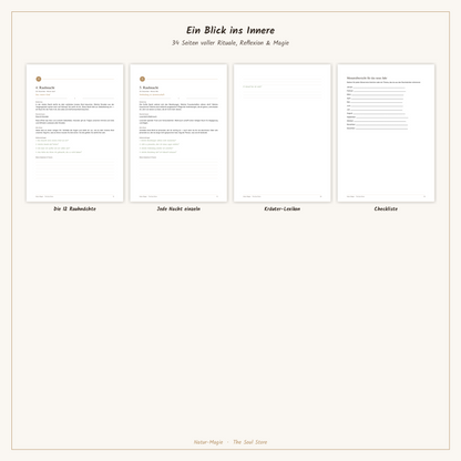 Die Magie der Rauhnächte — Workbook & Journal