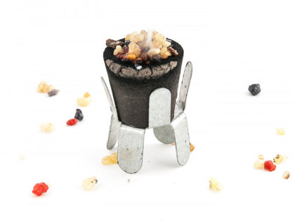 Kohletöpfchen à 6 Stück pro Packung - Natur Magie