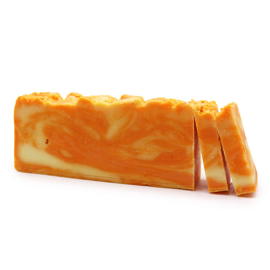 Handgemachte Orangen-Olivenölseife – „Sonnengruß“ 100g