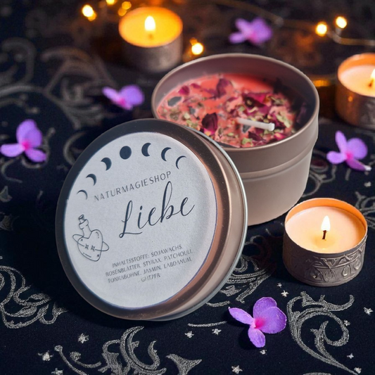 Bio Kräuterkerzen/Ritualkerzen Handmade groß und klein