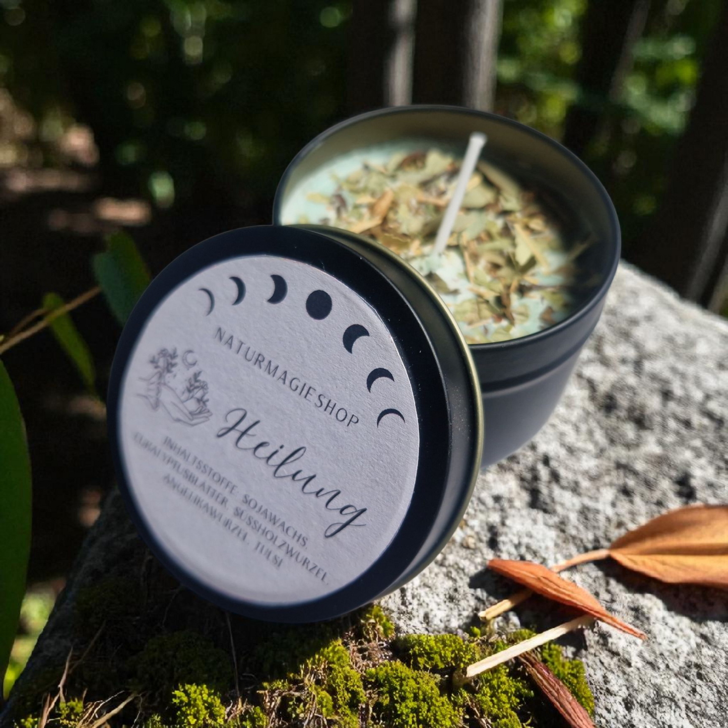 Bio Kräuterkerzen/Ritualkerzen Handmade groß und klein