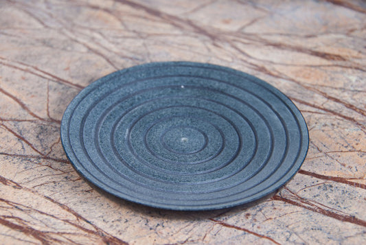 Räucherstäbchenhalter CIRCLE aus Speckstein - Natur Magie