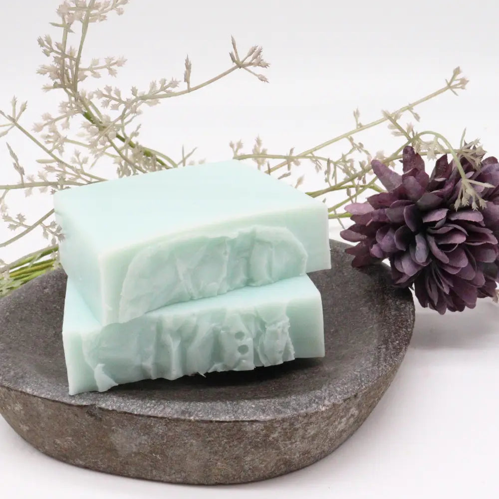 🧼 Handgemachte Seife – Blueberry & Green Tea- 100g - Handcrafted Wild Soap Loaves 1.3 Kg & Slices 100-140g