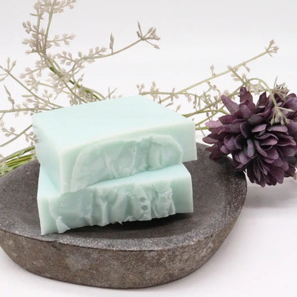 🧼 Handgemachte Seife – Blueberry & Green Tea- 100g - Handcrafted Wild Soap Loaves 1.3 Kg & Slices 100-140g