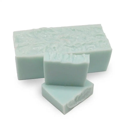 🧼 Handgemachte Seife – Blueberry & Green Tea- 100g - Handcrafted Wild Soap Loaves 1.3 Kg & Slices 100-140g