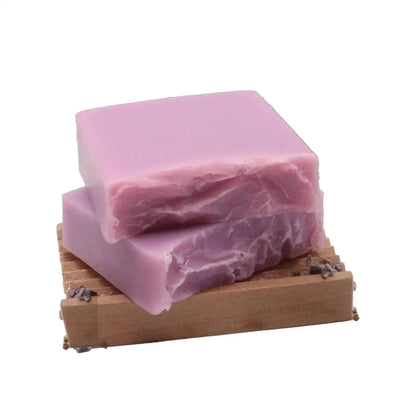 🧼 Handgemachte Seife – Lavendel & Coconut - 100g - Handcrafted Wild Soap Loaves 1.3 Kg & Slices 100-140g