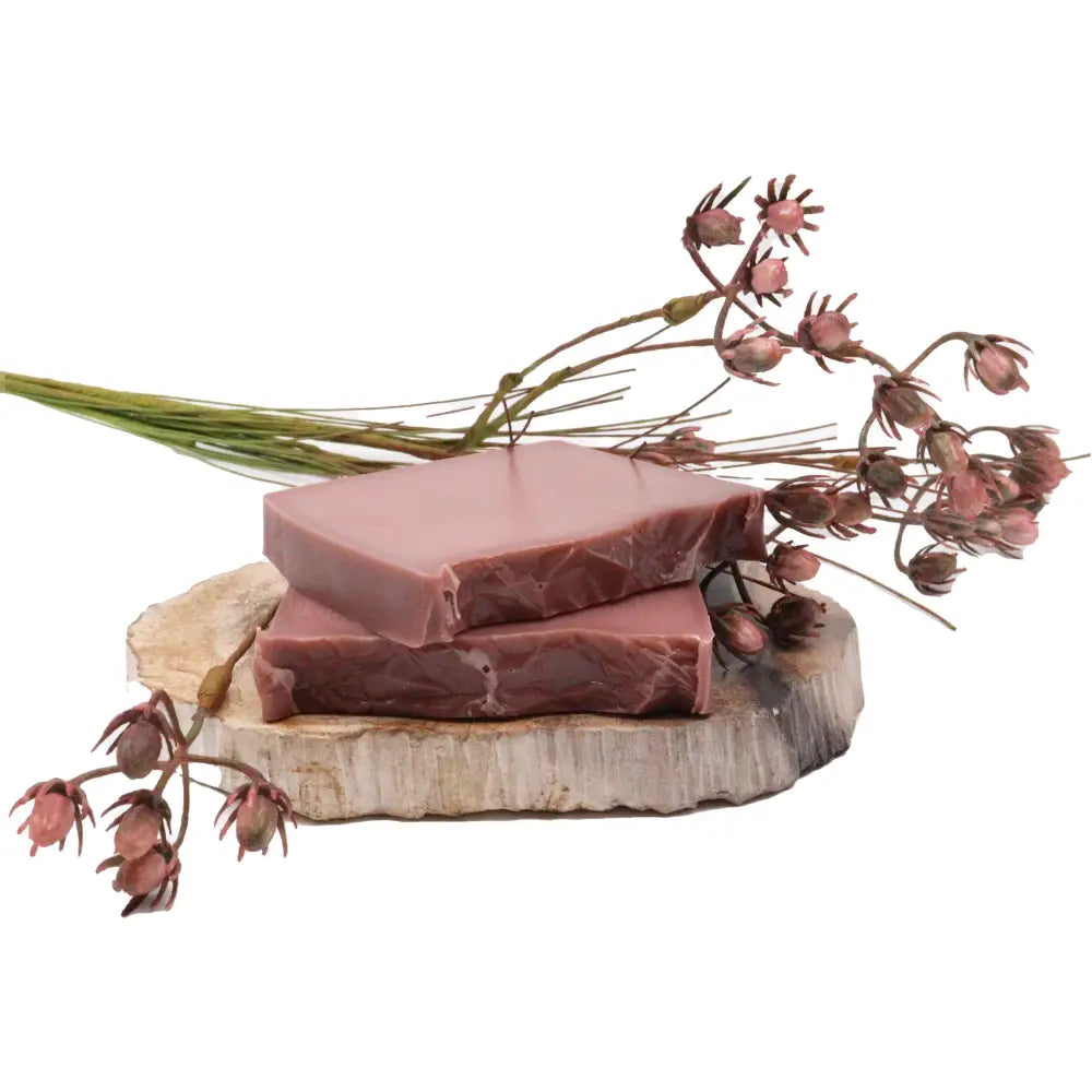 🧼 Handgemachte Seife – Raspberry & Vanilla- 140g - Handcrafted Wild Soap Loaves 1.3 Kg & Slices 100-140g