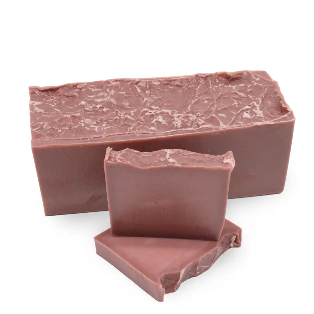 🧼 Handgemachte Seife – Raspberry & Vanilla- 140g - Handcrafted Wild Soap Loaves 1.3 Kg & Slices 100-140g