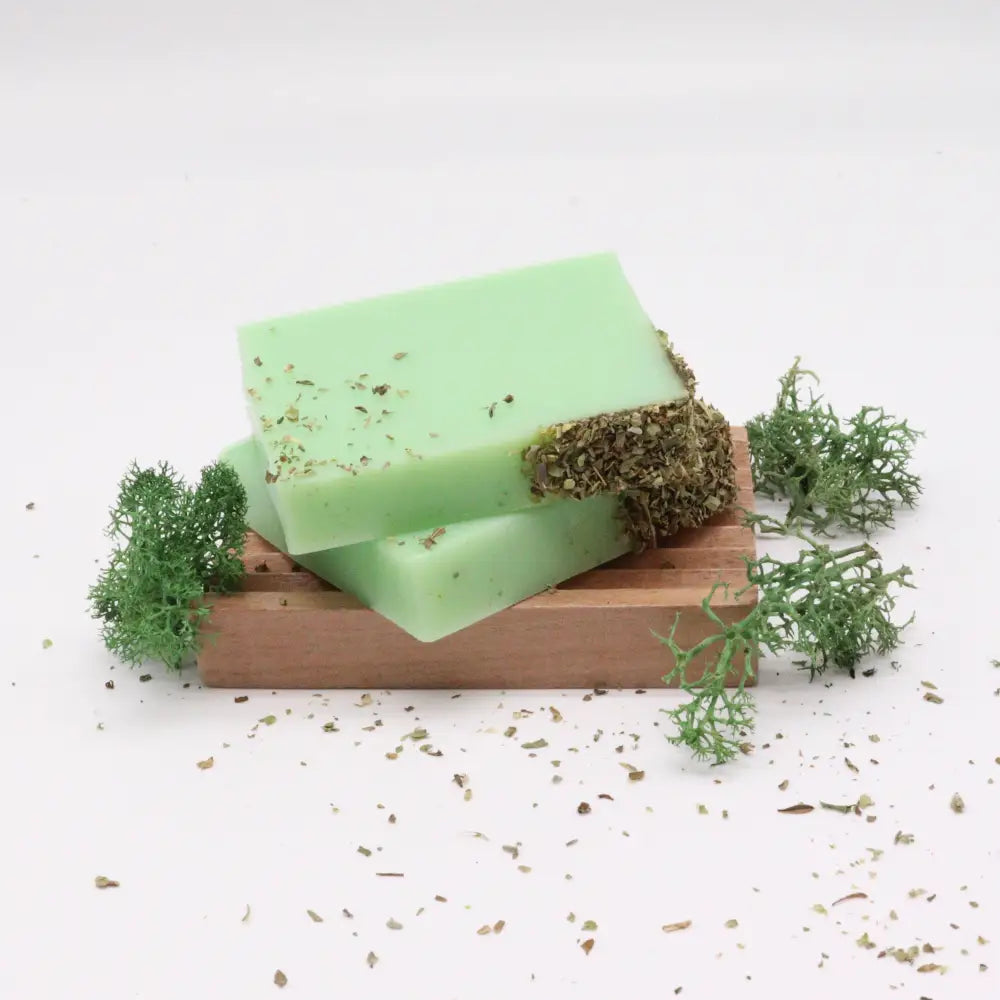 🧼 Handgemachte Seife – Rosemary & Eucalyptusr - 100g - Handcrafted Wild Soap Loaves 1.3 Kg & Slices 100-140g