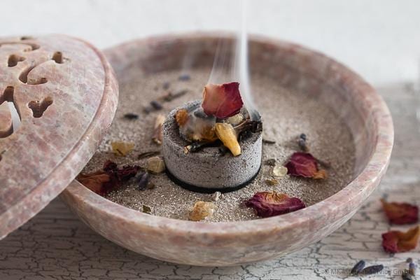 Steinschale-Speckstein, 13cm oder 10cm und 7,2 cm Pottpouri, Räuchergefäß, Räucherschale