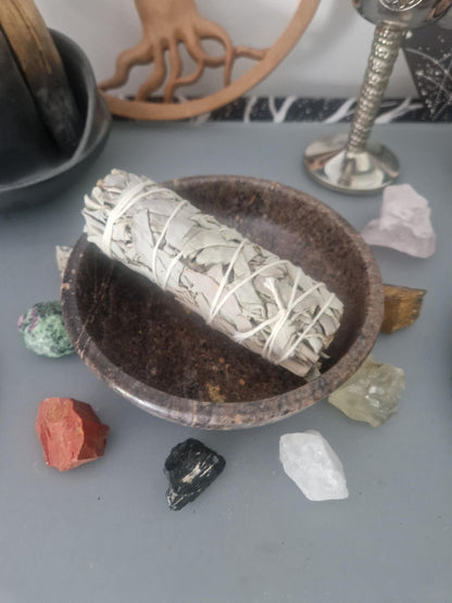 Steinschale-Speckstein, 13cm oder 10cm und 7,2 cm Pottpouri, Räuchergefäß, Räucherschale