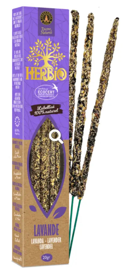 Räucherstäbchen Öko-Zertifiziert - Lavendel - Räucherstäbchen