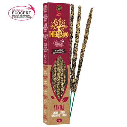 Räucherstäbchen Öko-Zertifiziert - Sandelholz - Räucherstäbchen