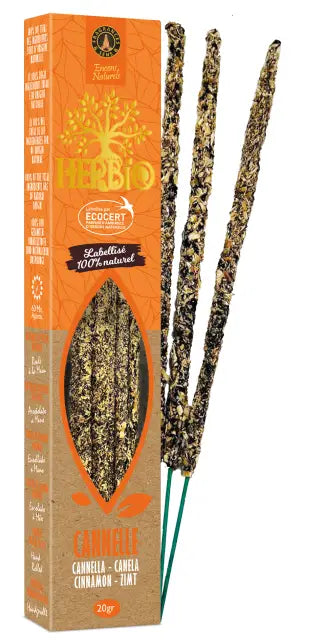 Räucherstäbchen Öko-Zertifiziert - Zimt - Räucherstäbchen