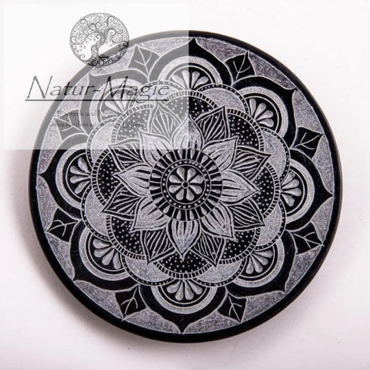 Stäbchenhalter Mandala Speckstein - Räucherzubehör