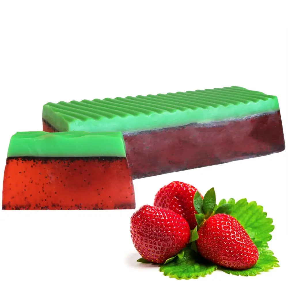 Tropical Paradise - Erdbeere - Tropical Paradise Soap Loaves 1.3kg and Slices